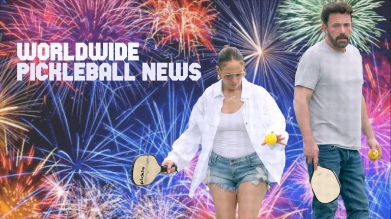 Pickleball News - Jennifer Lopez and Ben Affleck play pickleball