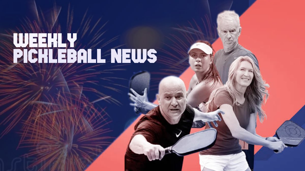 Weekly Pickleball News McEnroe & Agassi are back in Slam 2