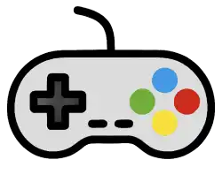 Game controller icon representing Matt, the beginner pickleball player and fun-loving gamer from Aussie Pickleball Bros.