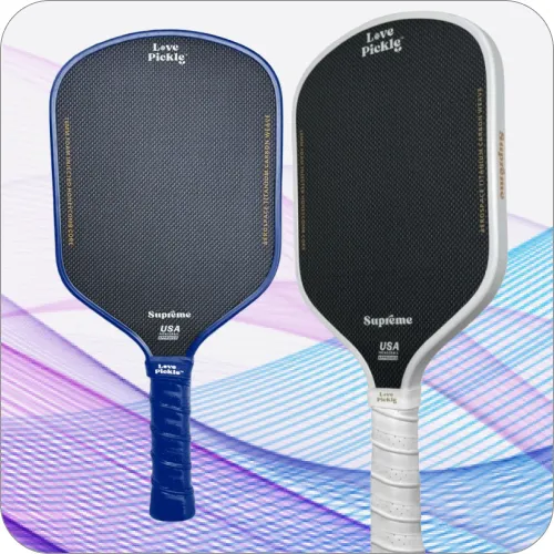 Titanium Supreme by Love Pickle, a high-performance paddle from the Aussie paddle maker