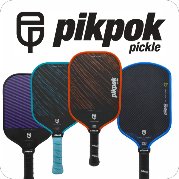 Pikpok Pickle paddles from Melbourne, Australian-designed pickleball paddles.