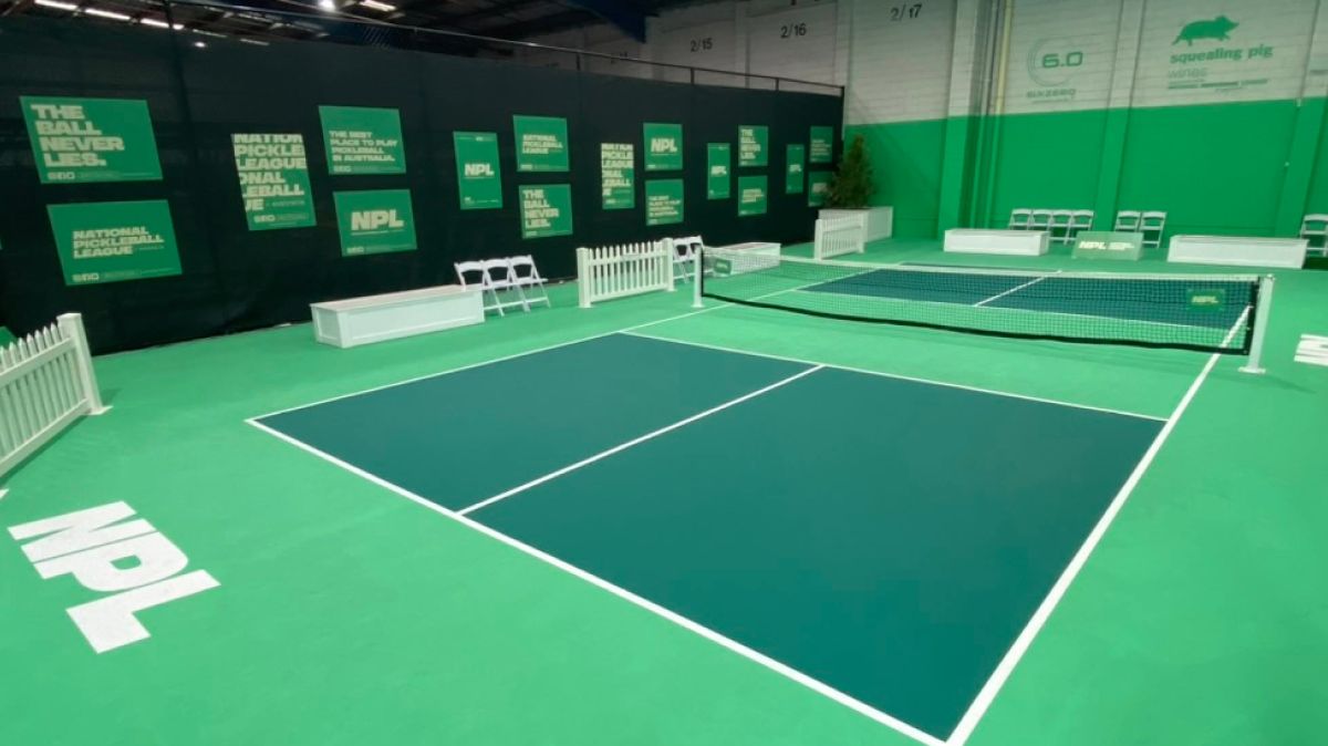 4 Indoor Pickleball Courts at The Jar in South Melbourne, Victoria