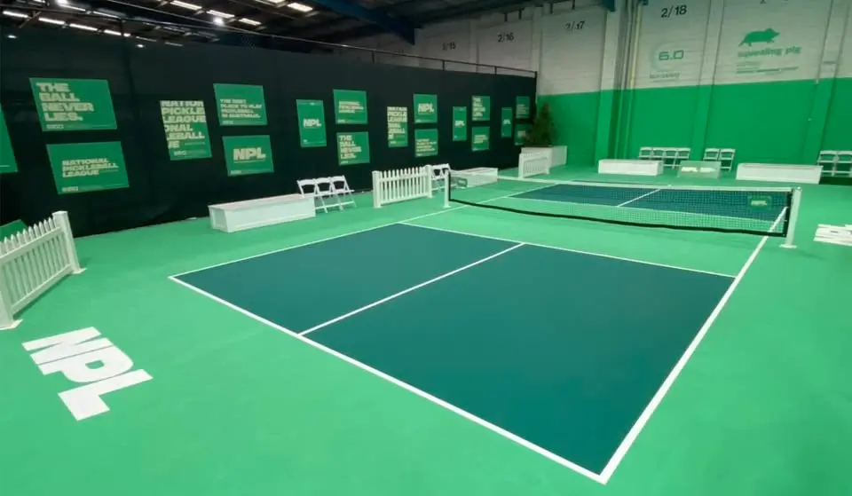 4 Indoor Pickleball Courts at The Jar in South Melbourne, Victoria