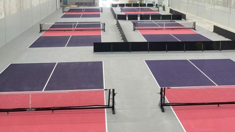 6 Indoor Pickleball Courts at Dinx Pickleball Club in Grovedale, Victoria
