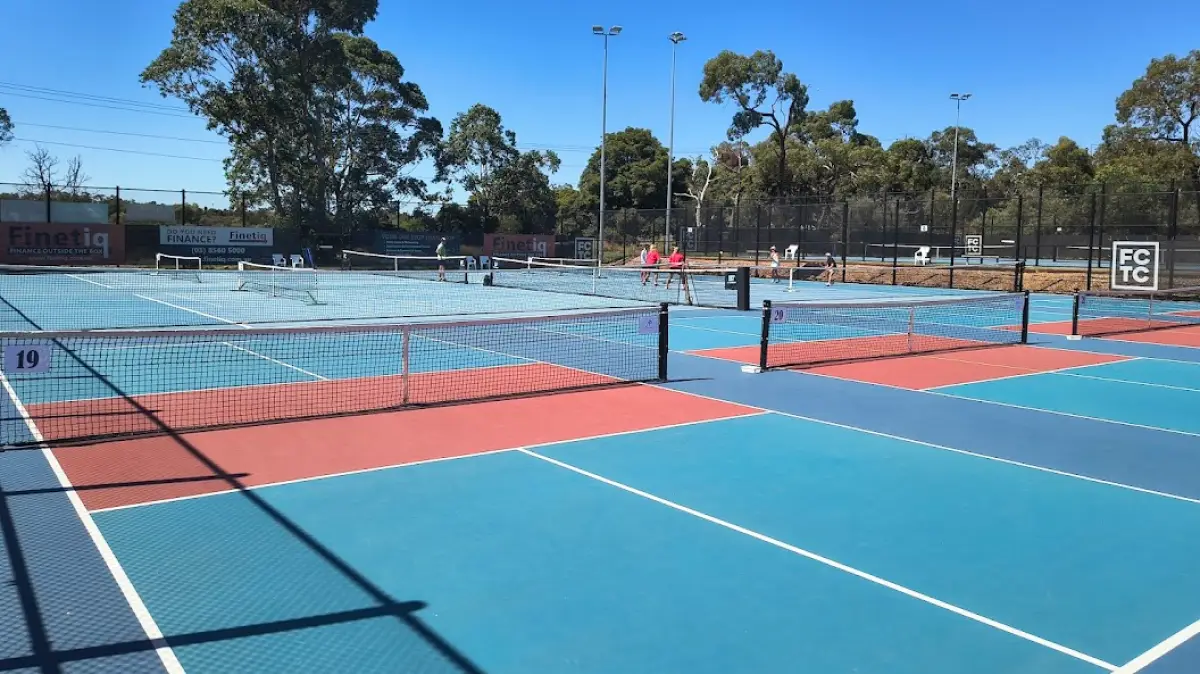 4 Outdoor Pickleball Courts at Frankston Centenary Tennis Club in Frankston North, Victoria