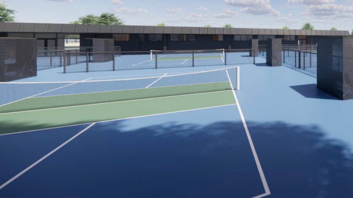 7 Outdoor Pickleball Courts at Pickleball Park in Caulfield, Melbourne