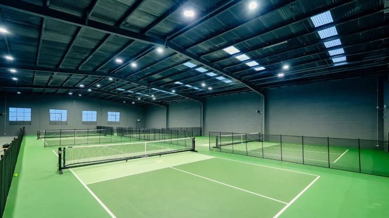 7 Indoor Pickleball Courts at Pickleholic in Clayton, Melbourne