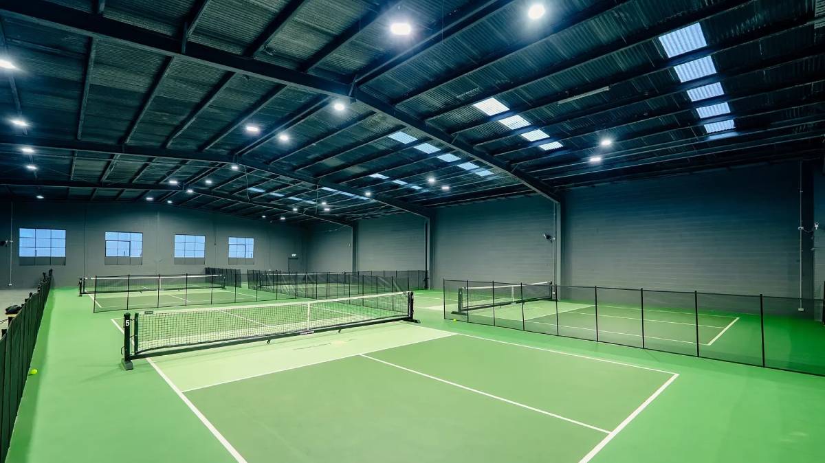 7 Indoor Pickleball Courts at Pickleholic in Clayton, Melbourne
